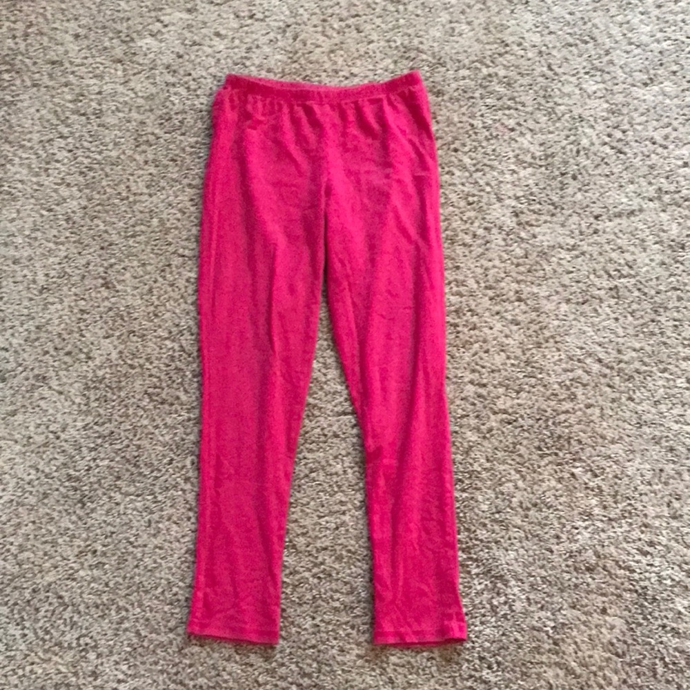 pink girls leggings